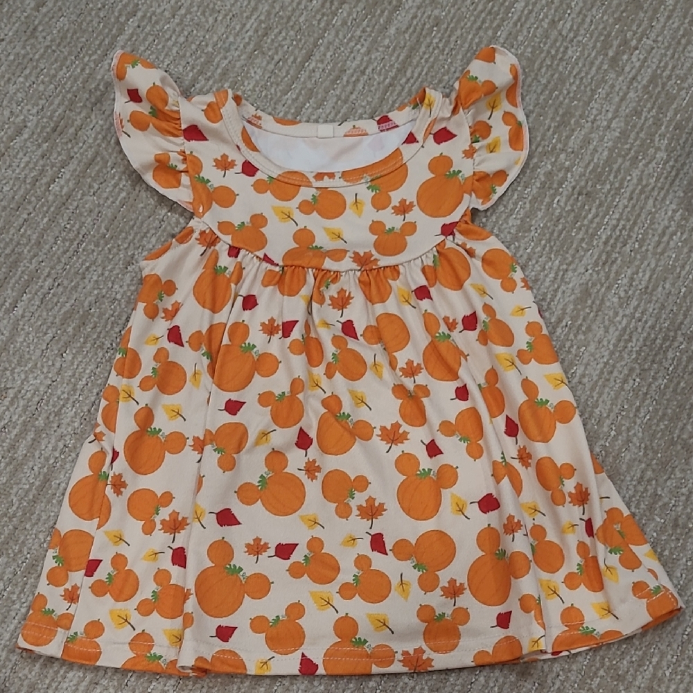 Mickey Pumpkin Dress